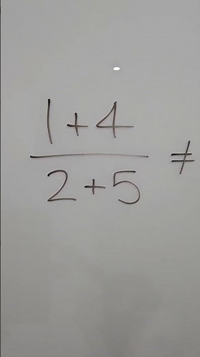 How to correctly express fractions using the division ÷ symbol (avoid this common math error)