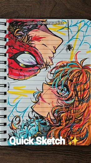 Spider-man & Jean Grey ✨️ #spiderman #xmen #spidermanbrandnewday