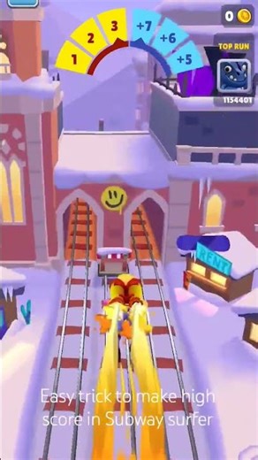 Easy trick to make high score in Subway surfers #sabwaysurfars