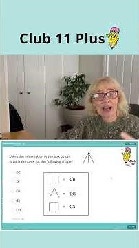 How to Solve 11 Plus NVR Codes Questions | Club 11 Plus #11Plus #NonVerbalReasoning #grammarschool