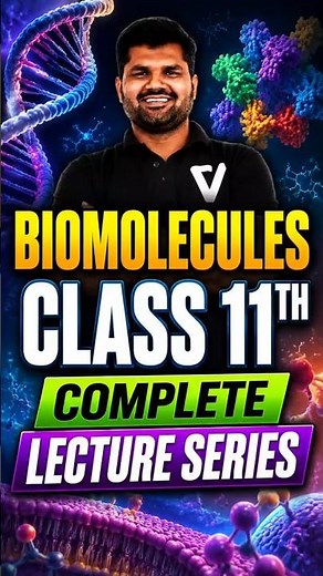 Biomolecules Class 11th Complete Lecture Series | Dr. Sanjay Yadav | #biomolecules #class11biology