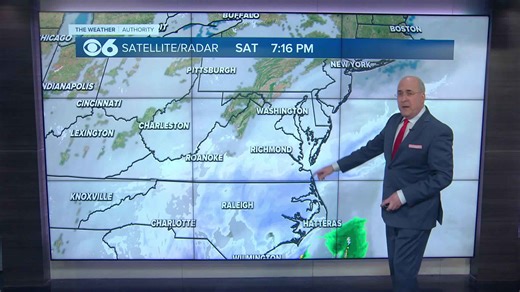 Richmond 'dodges bullet' for snow on Saturday: 'Track is a little too far east'