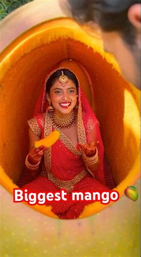 World’s Biggest Mango 🍋… Aur Uske Andar Nikli Ek Girl! 😱 #mangomastani