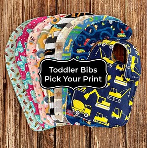 Toddler Bibs for Older Infant, Large Infant Drool Bib, Side Snap Bib, Reversible Terry Cloth, Two Layer Clothing Protector, Special Needs - Etsy
