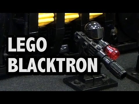 LEGO Blacktron Military Tank Siege Cannon Spaceship