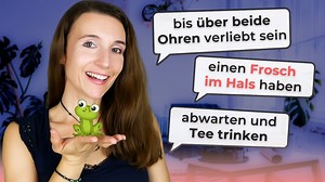 🇩🇪 9 WICHTIGE DEUTSCHE PHRASEN (Redewendungen) | Deutsch lernen mit der Imitationstechnik und Dialogen ➡️ Das ganze Video hier ansehen: https://youtu.be/Qi8oeqcLMF8 YouTube-Kanal: Richtig Deutsch sprechen In diesem Video übe ich mit dir 9 WICHTIGE DEUTSCHE PHRASEN (Redewendungen). Wir lernen Deutsch mit der Imitationstechnik / Shadowing-Technik und Dialogen, sodass du die Redewendungen gleich praktisch anwenden kannst. In this video I practice with you 9 important common idiomatic expressions 