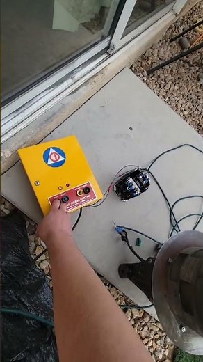 Model 2 Air raid siren on AR timer