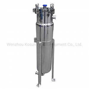 [Hot Item] Jacketed Ss Bag Filter Housing with Heating or Cooling Jacket