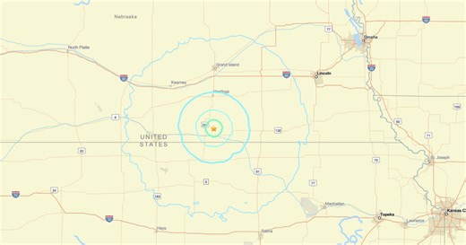 4.1-magnitude earthquake hits south-central Nebraska