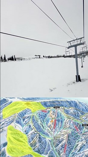 🔐⛷️ Wondering what the private side of Powder Mountain looks like? 👀