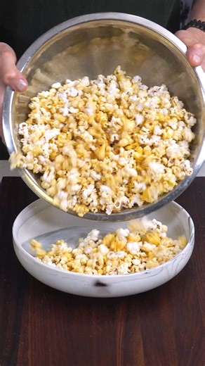 Bacon cheeseburger popcorn