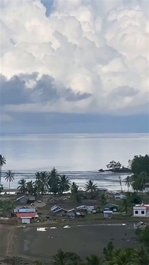 Tsunami situation in the Philippines after a powerful 7.8 magnitude earthquake struck the region