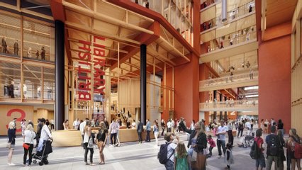British Library set for £1billion extension