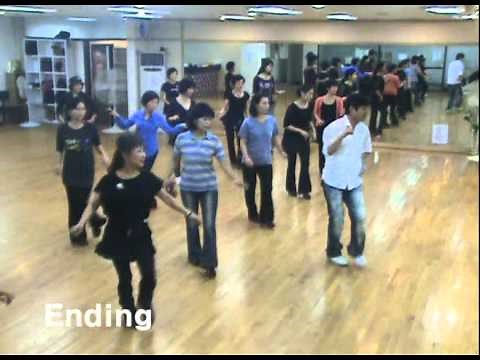 Japanese Rumba - Line Dance (Demo & Walk Through)