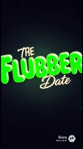 The Flubber Date 🟢 #aaronjholt #fyp #disney #flubber #funny
