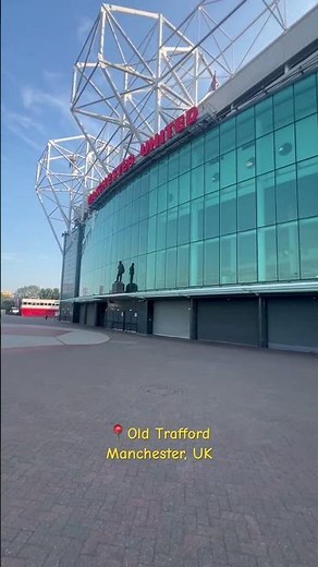 📍Old Trafford, Manchester — Home of football history. 🔴⚽