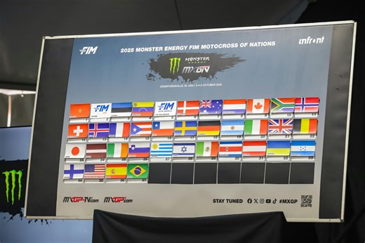 Who Earned First Gate Pick at 2025 MXoN? Full Saturday Qualifying Gate Selection Order - Racer X