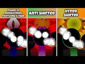 Sprunki Phase 12 Remastered (Footlong's Take) - Original vs Anti Shifted vs Hyper Shifted- Who Wins?
