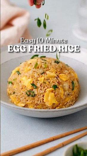 10 min Egg Fried Rice 🍚#easyrecipe