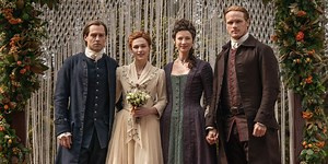 Get a Sneak Peek of Brianna and Roger's Wedding Day in Outlander's Fifth Season