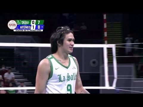 Noel Kampton makes presence felt in set 2 win vs. Ateneo | UAAP Season 86 Men's Volleyball