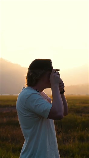 Capturing sunset on the Cascade Lake scenic drive