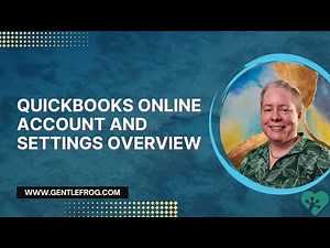 QuickBooks Online Account And Settings Overview