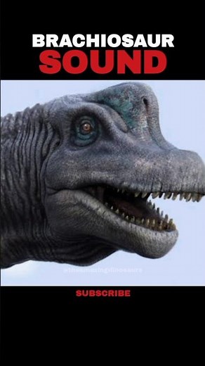 Brachiosaurus Dinosaur Sound | Jurassic Park Inspired Audio #brachiosaurus #dinosaur #jurassicpark