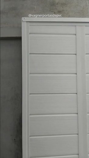 Porta de pvc para banheiro com moldura de alumínio (parte 01) #portadealuminiocompvc #portadepvc