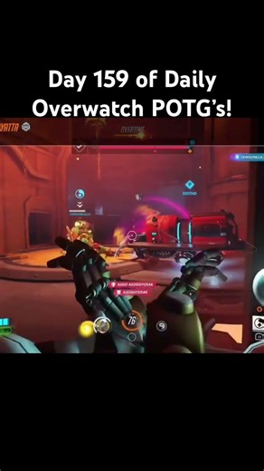 Day 159 of a Daily Overwatch Play Of The Game!