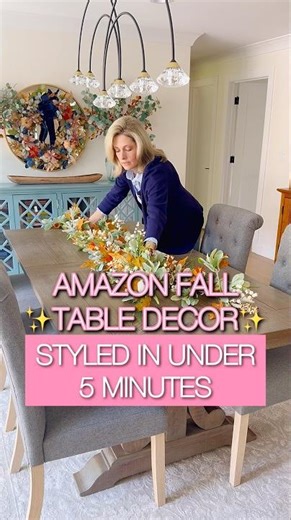Transform Your Fall Table in 5 Minutes with Amazon Finds! 🍂✨