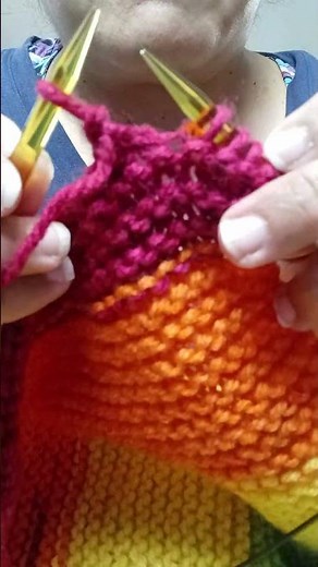 Stretchy bind off, Finished knit baby blanket #knitting