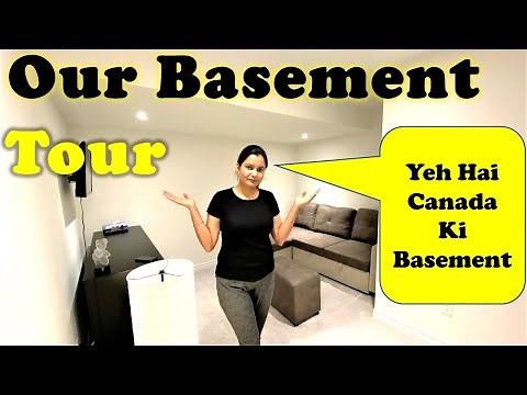 Life In A Basement | Basement Apartment Tour | Life In Canada | Canada Couple Vlogs