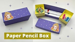 DIY Pencil Case / How to make Pencil Box with Paper / Origami Pencil Box / Paper Craft / DIY Box #paperbox #paperpencilbox #papercraft #kidscrafts #pencilbox #handmade #papercraft #PaperCrafts​ #bookmark #homemade​ #sharepost #success #facebookpage #toy #rainbow #diycrafts​ #howtomake​ #cutependiy​ #paperpendiy​ #fanpendiy​ #diyfanpen​ #origami​ #howtomake​ #kidscraft #kidsactivity #funactivity #papercraft #papercrafts #craftwithpaper #easy #cute #paper #paperwork #papercrafts #paperflower #pape