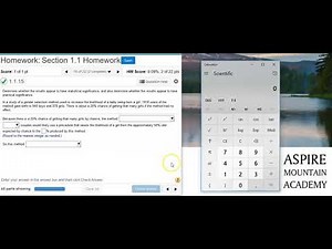 [1.1.15] Distinguishing between statistical and practical significance for a gender selection study