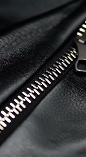 Zipper Close Macro | Perfect Metal Teeth Lock 🎧🧥 | #youtube #viral