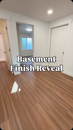 3 comments | DONE! ✅ We just wrapped up this beautiful basement and can’t wait to share all the details with you! Finishing your basement is one of the best ways to add value and build equity in your home.  Contact Herring Construction for your next home renovation project!  #basementfinishing #homerenovation #construction | Herring Construction | Facebook