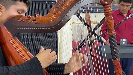 Así alabamos al señor todo poderoso 🙏👏 🎼 video completo 🎼 Alabanzas con arpa 👏🙏 | Iglesia Evangelica Pentecostes "Luz y Camino"