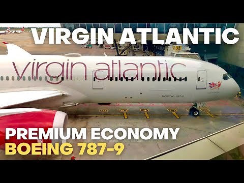 Virgin Atlantic Boeing 787-9 Dreamliner ‘Premium Economy’ - Great food, broken seat!