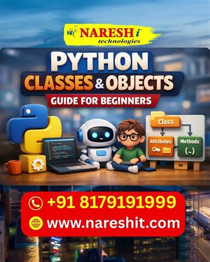 Python Classes & Objects Guide for Beginners | AI Jobs in Hyderabad and Vizag 2026 | AI Jobs.