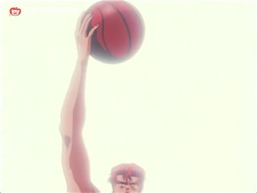 32 years ago today, in SLAM DUNK, we first saw Hanamichi accomplish something he has never done before... the layup. 🫴🏀 | Toei Animation