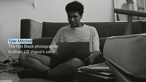 Tyler Mitchell — shoots his latest portrait series in his bedroom