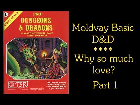 RPG OSR Review: Moldvay Basic D&D - Part 1