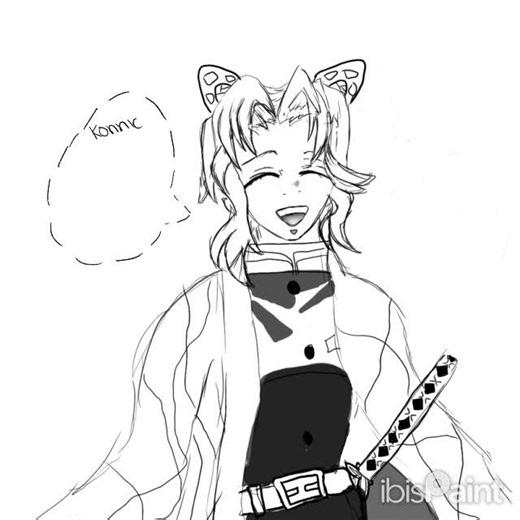 giyu making tiktok lollll #music #art #drawing #digitalart #demonslayer #tomiokagiyu #anime