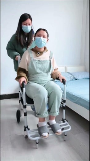 Portable Commode Chair with Wheels | Safe & Easy Toilet Solution