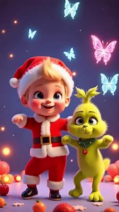 Baby Grinch Wiggle Wonderland! 💃🍼💚 | TikTik Kids