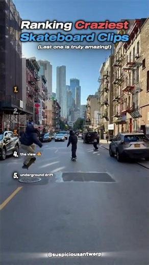 Ranking Best Skateboard Clips 8!!! 🛹