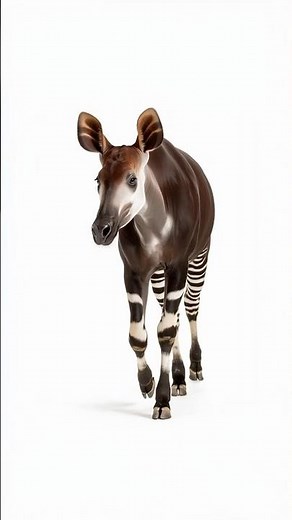 7 Fascinating Okapi Facts You Probably Didn’t Know #mammals #Okapi #rainforest