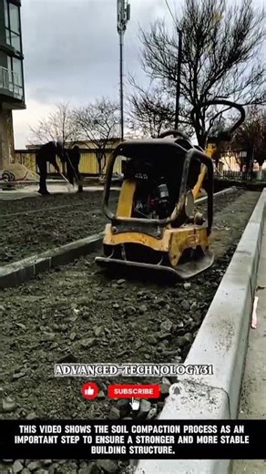 Remote-Controlled Soil Compaction for Strong Foundations !! #innovation #tool #tools