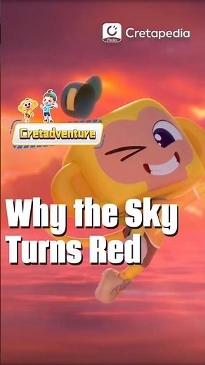 Why is the sunset RED? 🌅✨